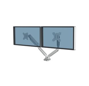 Fellowes Platinum Series Dual Monitor Arm Silver 8056501