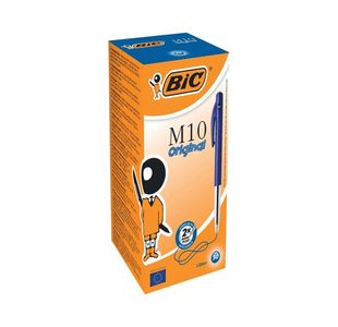 Bic M10 Clic Retractable Ballpoint Pen Medium Blue Pack of 50 1199190121
