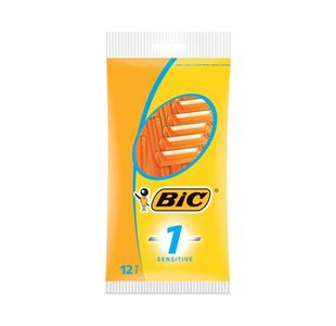 Bic 1 Disposable Razor Sensitive (Pack of 12) 928770