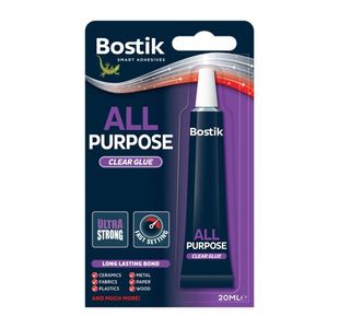 Bostik All Purpose Adhesive 20ml Clear (6 Pack) 30813296