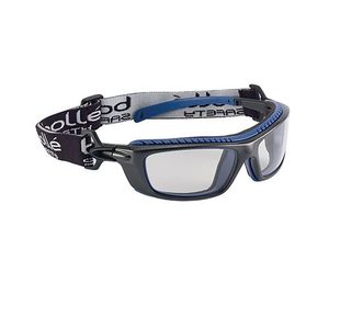 Bolle Baxter Safety Glasses Platinum Clear Lens BOBAXPSI