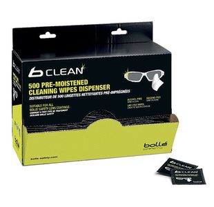 Bolle B500 Lens Cleaning Wipes (Pack of 500) BOPACW500
