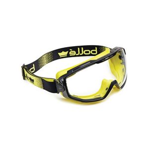 Bolle Universal Goggle Vented Clear Lens Yellow/Black One Size BOUNIVGN10W