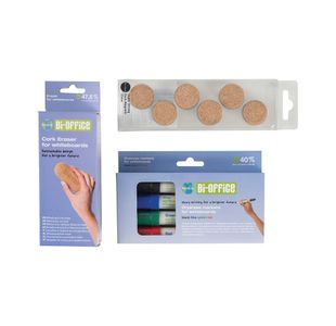 Bi-Office Earth Magnetic Whiteboard Kit KT3401-999