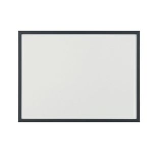 Bi-Office Basic Whiteboard Drywipe Surface Black Frame 60x45cm MP04001161