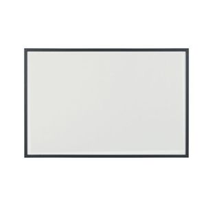 Bi-Office Basic Whiteboard Drywipe Surface Black Frame 90x60cm MP07001161
