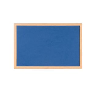 Bi-Office Earth Felt Notice Board 1200x900mm Blue RFB1443233