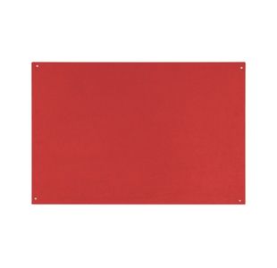Bi-Office Unframed Noticeboard Red Felt Surface 1175x875mm FB1446397