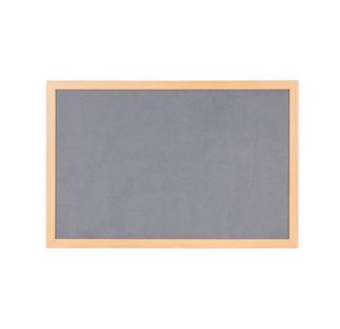 Earth Prime Felt Noticeboard 180x120cm Grey Oak MDF Frame FB8542233