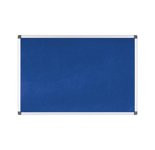 Bi-Office Maya Felt Noticeboard 2400x1200mm Blue 9200023