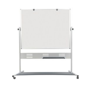 Bi-Office Evolution Mobile Board Lacquered Steel Surface 120x90cm QR5203GR