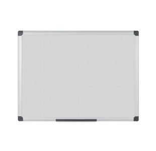Bi-Office Maya Gridded Whiteboard Lacquered Steel Surface 240x120cm MA2147170