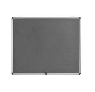 Bi-Office Enclore Fire Retardant Grey Lockable Door Top Hinged 8xA4 ST350102150