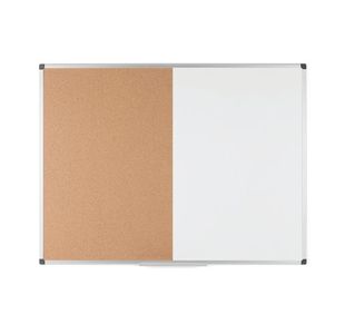 Bi-Office Maya Combination Board Cork/Drywipe Surface 180x120cm XA2712170