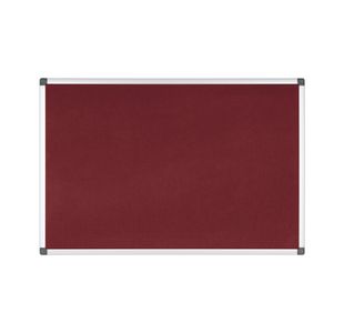 Bi-Office Noticeboard 600x900mm Burgundy FA0333170