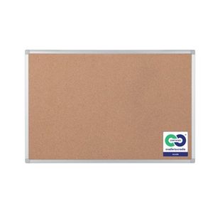Bi-Office Earth-It Aluminium Frame Cork Board 900x600mm CA031790
