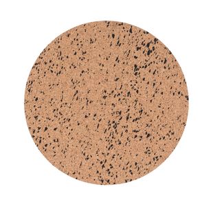 Bi-Office Eco Frameless Round Board Double-Sided Cork/Black Eva 45cm SF1044412397