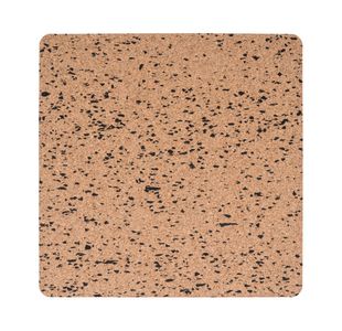 Bi-Office Eco Frameless Square Board Double-Sided Cork/Black Eva 45x45cm SF244412397
