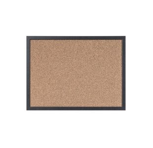 Bi-Office Essentials Techcork Noticeboard Black Frame 60x45cm SF142209169