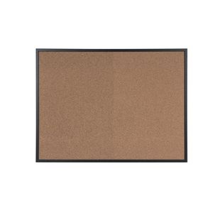 Bi-Office Essentials Techcork Noticeboard Black Frame 120x90cm SF152209169