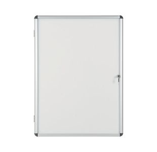 Bi-Office Enclore Magnetic Display Case Acrylic Door Aluminium Frame 9xA4 VT630109150