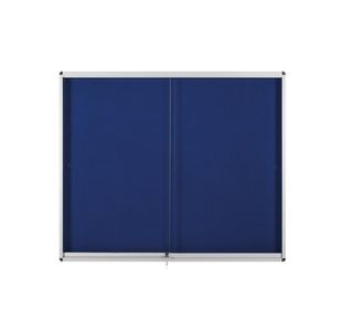 Bi-Office Lockable 890x625mm Glazed Display Case VT690107160