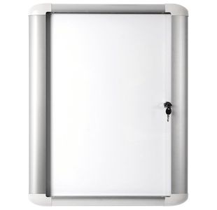 Bi-Office Mastervision Outdoor Magnetic Display Case Aluminium Frame 9xA4 VT630209760