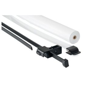 Earth Paper Roll Support with Extensible Arms and Acrylic Ruler KT0802