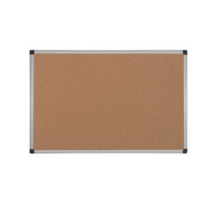 Bi-Office Maya Cork Noticeboard 600x450mm