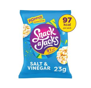 Snack a Jacks Salt and Vinegar Rice Cakes 23g (Pack of 24) 11178