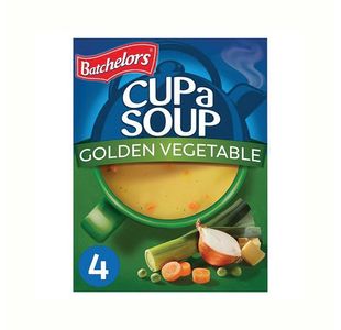 Batchelors Cup a Soup Golden Vegetable 82g (Pack of 4) 1004200