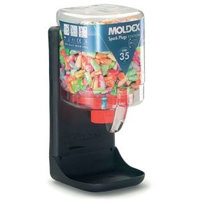 Moldex 7825 Spark Plug Earplug Dispenser Clear M7825