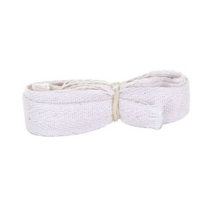 Beeswift Apron Cotton Ties 12mmx2m White AT