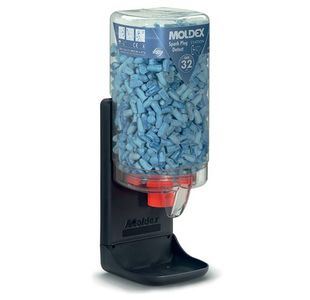 Moldex 7859 Dispenser with 500 Spark Plug Detectable Earplugs M7859
