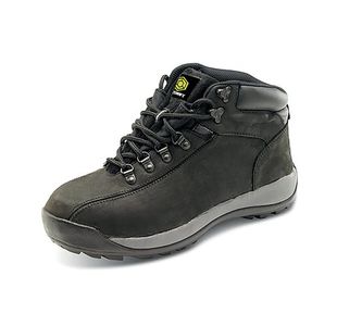 Beeswift Click Chukka SBP D-ring Lace Up Safety Boots 1Pr Black 10 CTF32BL10