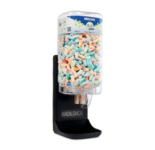 Moldex 78502 Antimicrobial Station with 500 Spark Plug Earplugs M78502