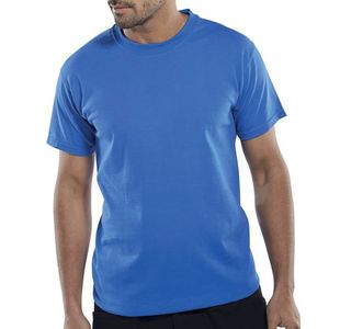 Beeswift Click Heavyweight Cotton T-shirt Royal Blue 2XL CLCTSHWR2XL