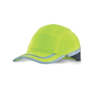 Beeswift B-Brand High Visibility Safety Baseball Cap with Retro Reflective Tape Saturn Yellow BBSBCY