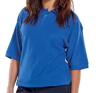 Beeswift Click Short Sleeve Polo Shirt Royal Blue M CLPKSRM