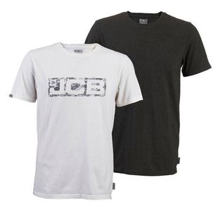 JCB Essential Twin Pack White/Grey 2XL D+AJ-XXL