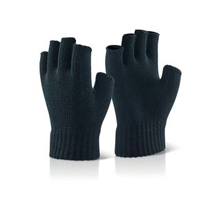 Beeswift Fingerless Mitts Black FLM