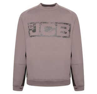 JCB Trade Crew Sweatshirt Grey S Crew/G-S