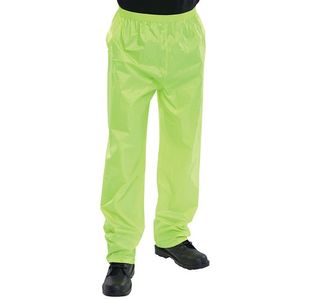 Beeswift Nylon B-Dri Trousers Saturn Yellow S NBDTSYS