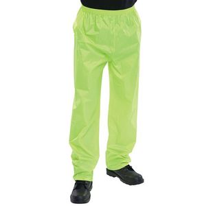 Beeswift Nylon B-Dri Trousers Saturn Yellow 2XL NBDTSY2XL