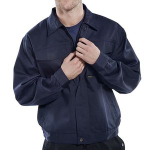 Beeswift Heavyweight Drivers Jacket Navy Blue 46 PCJ9N46