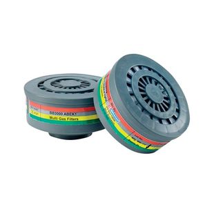 Beeswift ABEK1 Filters For BB3000 Respirator Range 1 Pair BB3000ABEK