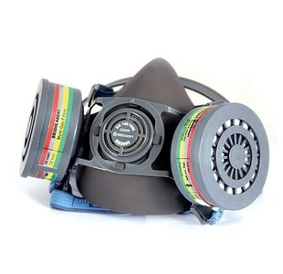 Beeswift Twin Filter ABEK Ready Mask Fitted with 2 ABEK Filters BB3030