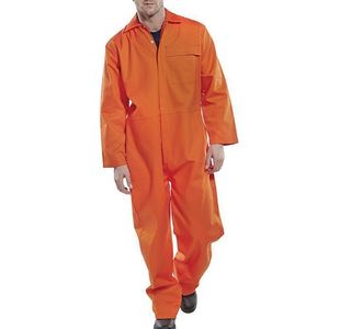 Beeswift Fire Retardant Boilersuit Orange 40 CFRBSOR40