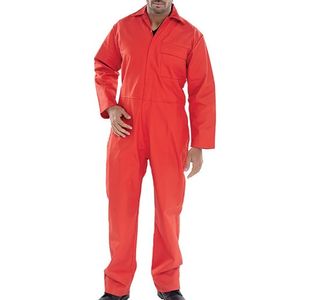 Beeswift Fire Retardant Boilersuit Red 42 CFRBSRE42