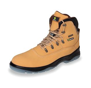 Beeswift Click Traders Dual Density PU 6 Inch Lace up S3 Safety Boots 1Pr Nubuck 11 CTF25NB11
